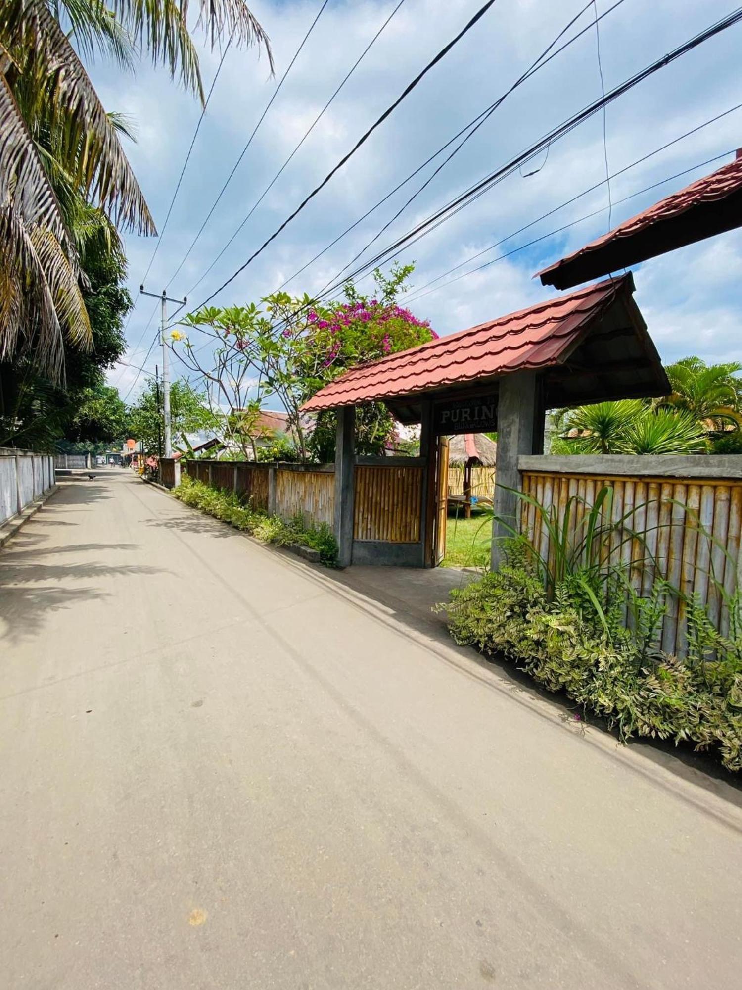 Puring Bungalows Gili Air Esterno foto